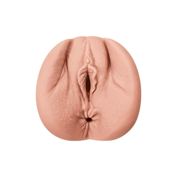 Мастурбатор-вагина + попка Alive Lola Super Realistic Masturbator L Flesh, два канала, реалистик