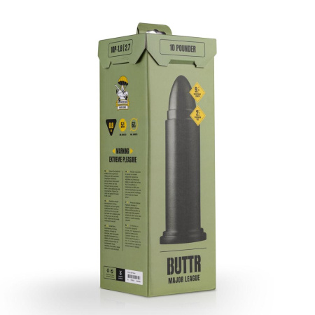 Анальная пробка BUTTR - 10 Pounder XXL Dildo || Анальна пробка BUTTR - 10 Pounder XXL Dildo