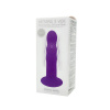 Дилдо с вибрацией Adrien Lastic Hitsens 3 Purple, отлично для страпона, диаметр 4см, длина 18,2см || Двошаровий ділдо з вібрацією Adrien Lastic Hitsens 3 Purple, відмінно для страпона, діаметр 4 см, до