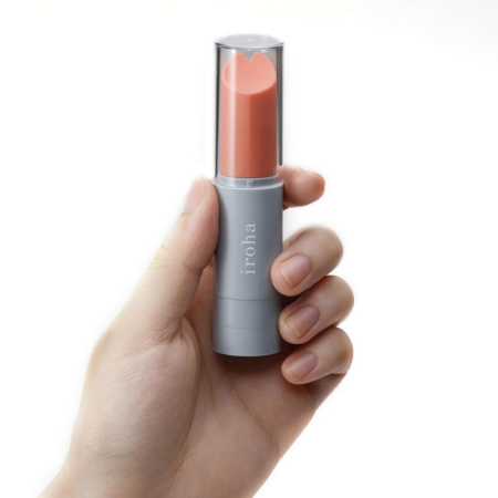 Вибратор-помада IROHA STICK Grey, плавное увеличение мощности || Вібратор-помада IROHA STICK Grey