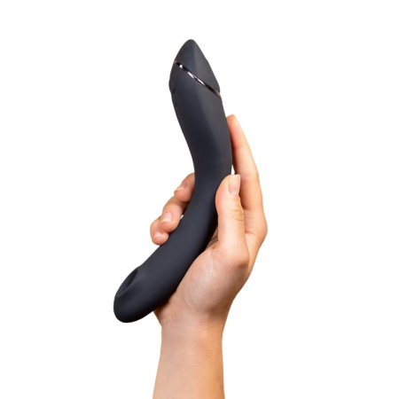 Вибратор для точки G с вакуумной стимуляцией Womanizer OG Dark Grey || Вібратор для точки G з вакуумною стимуляцією Womanizer OG Dark Grey