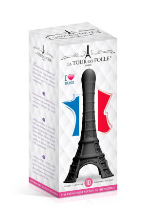 Вибратор La Tour Est Folle Paris Black || Вібратор La Tour Est Folle Paris Black
