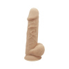 Фаллоимитатор с вибрацией SilexD Norman Vibro Flesh (Model 1 size 8,5") + LRS, диаметр 5 см || Фалоімітатор з вібрацією SilexD Norman Vibro Flesh (Model 1 size 8,5") + LRS, діаметр 5 см