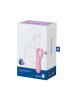 Клиторальный смарт-вибратор Satisfyer Threesome 4 Pink с тремя пальчиками || Кліторальний смарт-вібратор Satisfyer Threesome 4 Pink з трьома пальчиками