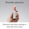 Вибратор-помада IROHA STICK White, плавное увеличение мощности || Вібратор-помада IROHA STICK White